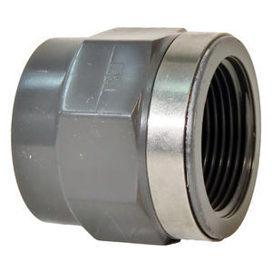 adaptateur hydraulique / pour tuyaux / fileté / en plastique
