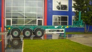 semi-remorque à plateau