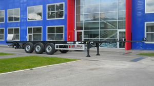 semi-remorque à plateau