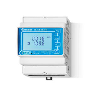 compteur d'énergie électrique triphasé