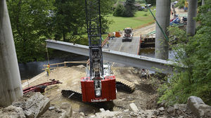 grue sur chenilles