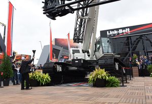 grue sur chenilles