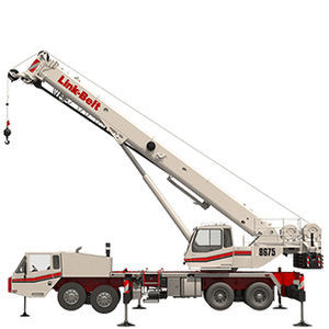 grue montée sur camion 1