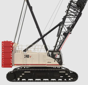 grue sur chenilles
