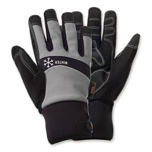 Gants résistants à l'épreuve du froid enduits de PVC LANON, gants de  travail chauds imperméables pour le travail au congélateur, résistants à  l'huile, antidérapants, X Large-- 