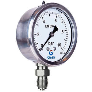 Manomètre de contrôle de pression d'eau 3/4” BSP - 0 - 11 bar / 160 psi