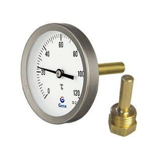 thermomètre bimétallique