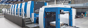 machine d'impression offset feuille à feuille