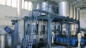 machine de teinture pour textile en bandes