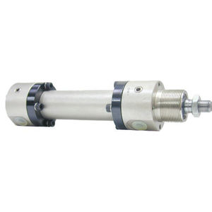 Vérin Pneumatique Simple Effet En Inox - Course 45 Mm, Diamètre 10 Mm, Rappel Par Ressort