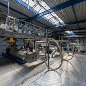ligne d'extrusion de multifilaments