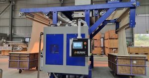 machine d'ennoblissement textile pour tricot