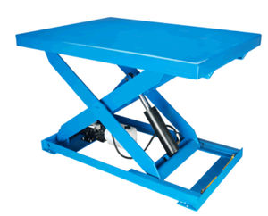 table élévatrice à ciseaux