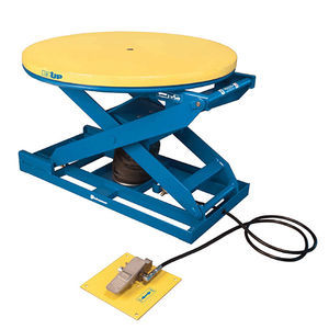 table élévatrice à ciseaux