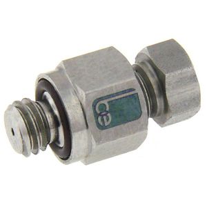 raccord à visser / droit / hydraulique / pneumatique