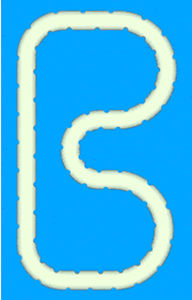 courroie plate