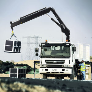 grue montée sur camion 1