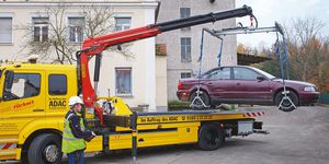 grue montée sur camion
