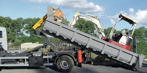 bras de levage à crochet pour camions