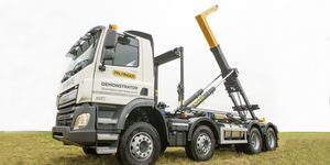 bras de levage à crochet pour camions