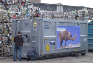 benne à déchets