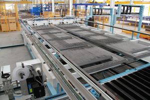 unité de production pour la construction