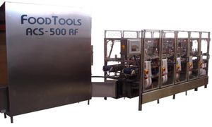 machine de portionnage de gâteaux