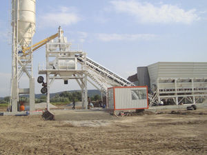 centrale à béton mobile