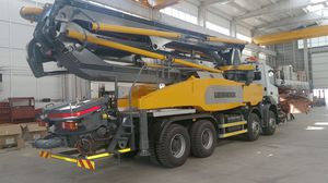 pompe à béton automotrice