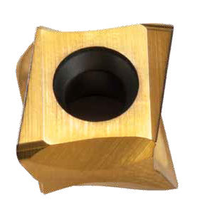 plaquette de coupe de fraisage / pour l'aluminium