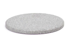 matériau filtrant à treillis métallique tricoté