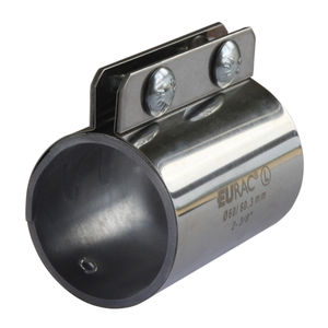 raccord à compression / droit / pneumatique / en inox
