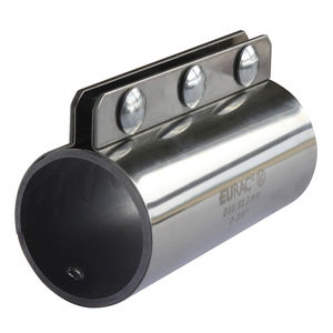 raccord à compression / droit / pneumatique / en inox