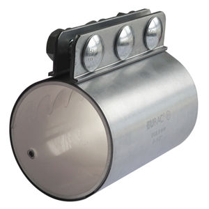 raccord à compression / droit / pneumatique / en inox