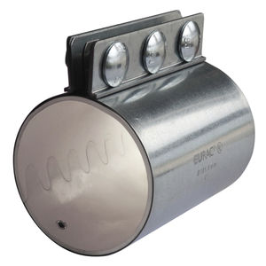 raccord à compression / droit / pneumatique / en inox