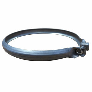 collier de serrage pour tubes / en acier / à vis