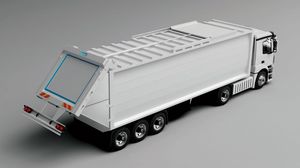semi-remorque porte-conteneur