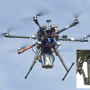 drone hexarotor / de cartographie