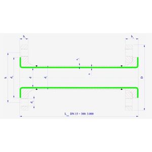 tuyau rigide enduit de PTFE