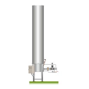 torchère de gaz de synthèse