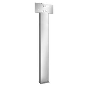 colonne de montage en acier inoxydable