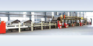 ligne de production de carton