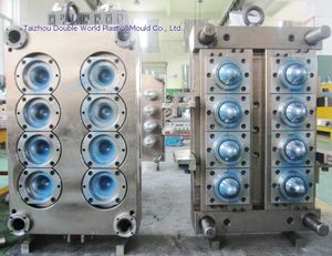 moule d'injection plastique multi-empreintes
