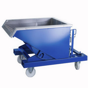 benne basculante pour déchets