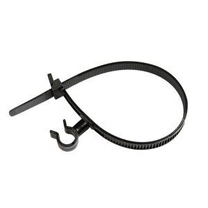collier de câblage en plastique / réutilisable / à crantage extérieur / à crantage intérieur