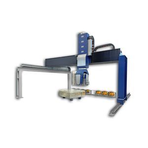 machine à poncer-polir pour pièces plates 1