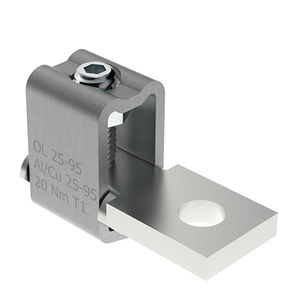 connecteur pour forte puissance / d'alimentation électrique / plat / à vis