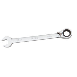 clé à cliquet en chrome