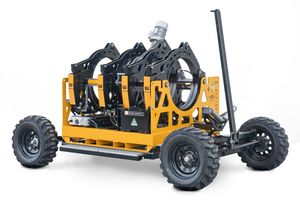 machine de soudage bout à bout / AC / contrôlée par PLC / CNC