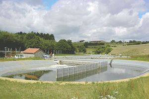 système d’épuration des eaux usées à lagunage aéré